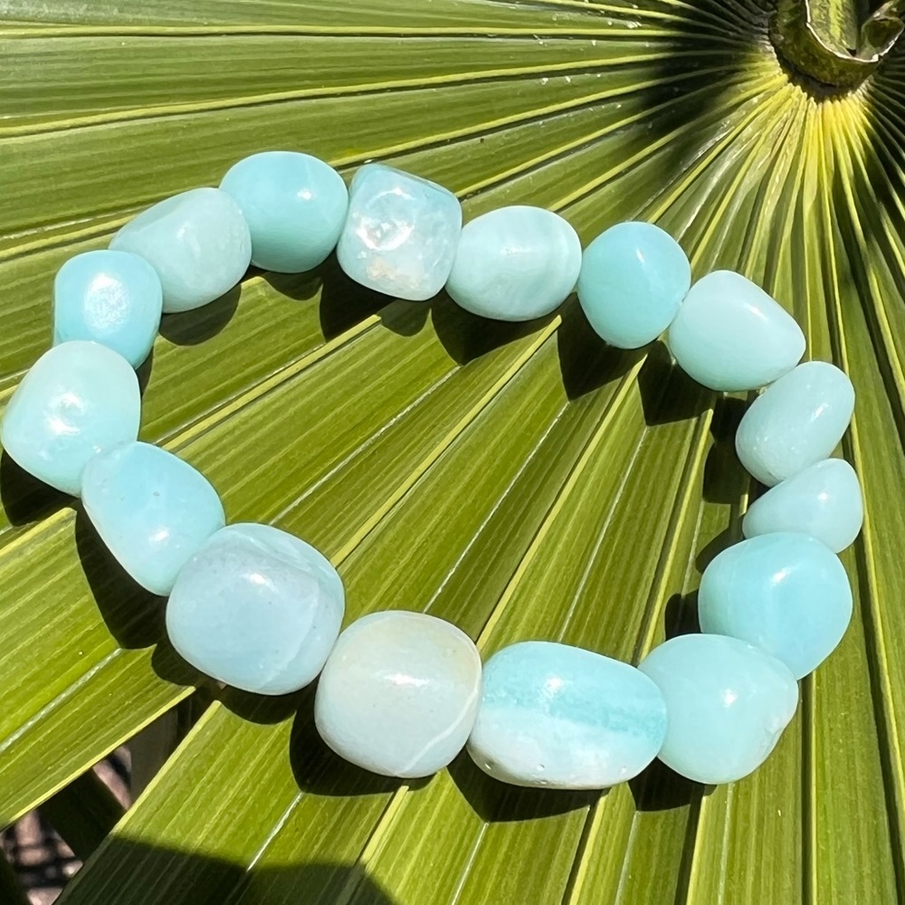 Amazonite Stretchy Bracelet - image 5